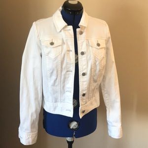 White Jean Jacket